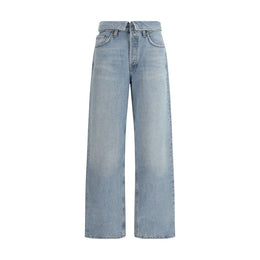 Agolde Light Blue Cotton Jeans Denim
