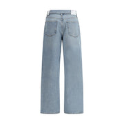 Agolde Light Blue Cotton Jeans Denim