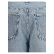 Agolde Light Blue Cotton Jeans Denim