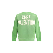 Valentino Green Cotton Sweatshirt
