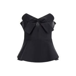 Alexander McQueen Black Polyester Top