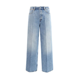 Gucci Light Blue Cotton Jeans Denim