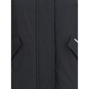 Woolrich Black Cotton Shell Jacket