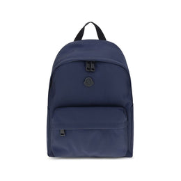Moncler Blue Nylon Backpack