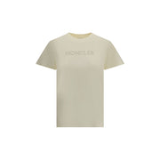 Moncler Cream Cotton T-Shirt