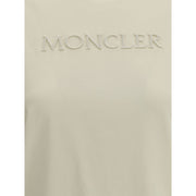 Moncler Cream Cotton T-Shirt