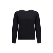 Prada Black Fleece Wool Sweatshirt