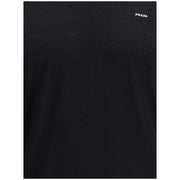 Prada Black Fleece Wool Sweatshirt