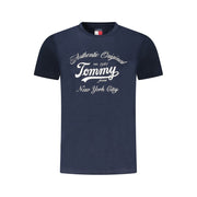 Tommy Hilfiger Blue Cotton T-Shirt