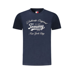 Tommy Hilfiger Blue Cotton T-Shirt