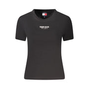 Tommy Hilfiger Black Cotton T-Shirt