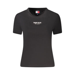 Tommy Hilfiger Black Cotton T-Shirt