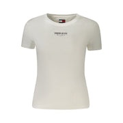 Tommy Hilfiger White Cotton T-Shirt