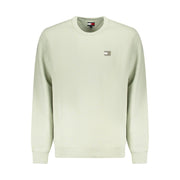 Tommy Hilfiger Green Cotton Men Sweater