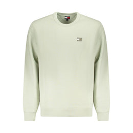 Tommy Hilfiger Green Cotton Men Sweater