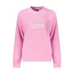 Tommy Hilfiger Pink Cotton Sweatshirt