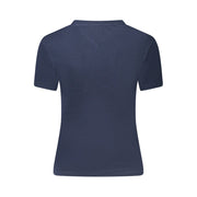 Tommy Hilfiger Blue Cotton T-Shirt