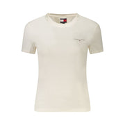 Tommy Hilfiger White Cotton T-Shirt