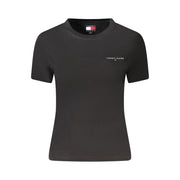 Tommy Hilfiger Black Cotton T-Shirt