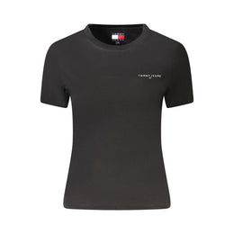 Tommy Hilfiger Black Cotton T-Shirt