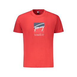 Tommy Hilfiger Red Cotton T-Shirt
