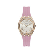 Guess Multicolor Rubber Dress Watch
