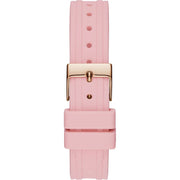 Guess Multicolor Rubber Dress Watch