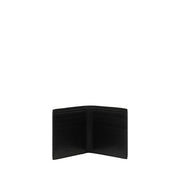 Saint Laurent Black Calf Leather Bos Taurus Wallet