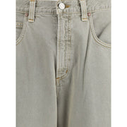 Agolde Gray Cotton Jeans Denim