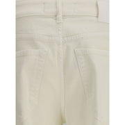 PT Torino Cream Cotton Slim Fit Jeans