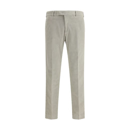 PT Torino Gray Cotton Casual Pants