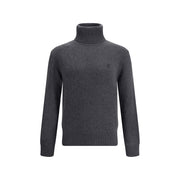 Ami Paris Gray Cashmere Turtleneck