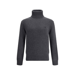 Ami Paris Gray Cashmere Turtleneck