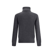 Ami Paris Gray Cashmere Turtleneck