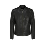 Belstaff Black Leather Jacket