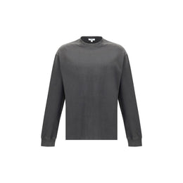 Agolde Gray Cotton Long Sleeve T-Shirt