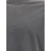 Agolde Gray Cotton Long Sleeve T-Shirt
