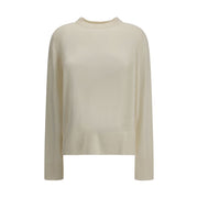 Loulou De Saison Cream Cashmere Cashmere Sweater