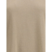 Brunello Cucinelli Beige Nylon T-Shirt