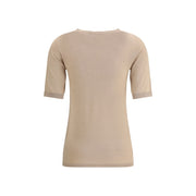 Fabiana Filippi Beige Cashmere T-Shirt