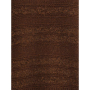 Fabiana Filippi Brown Camel Hair  Sweatshirt