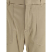 Brioni Beige Cotton Cargo Pants