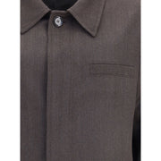 Brioni Brown Wool Coat