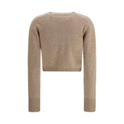 Loulou De Saison Beige Cashmere Cardigan