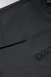 Dolce & Gabbana Gray Logo Graphic Cotton Crew Neck T-shirt