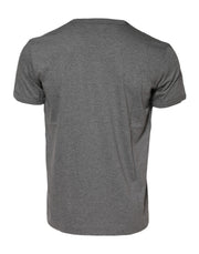 Dolce & Gabbana Gray Cotton Crew Neck Short Sleeves T-shirt