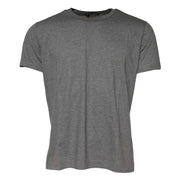 Dolce & Gabbana Gray Cotton Crew Neck Short Sleeves T-shirt