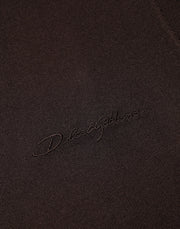 Dolce & Gabbana Brown Silk Crew Neck Short Sleeves T-shirt