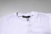 Dolce & Gabbana White Logo Crew Neck Short Sleeves T-shirt