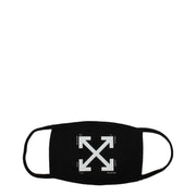 Off-White Black Cotton Facemask
